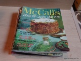 PARTIAL SHELF LOT OF VINTAGE MCCALL'S COOKING MAGAZINES; THIS LOT CONTAINS 11 PAPERBACK MCCALL'S