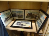 LOT OF OCEAN CITY, MD PRINTS; INCLUDES 5 TOTAL PRINTS AND INCLUDES TITLES SUCH AS: OCEAN CITY PIER,