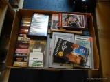 BOX LOT; INCLUDES VARIOUS VINTAGE MOVIES ON VHS INCLUDING MOBY DICK, TITANIC, FLYING TIGERS, THE