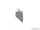 LADIES .925 STERLING SILVER NEVADA STATE CHARM.