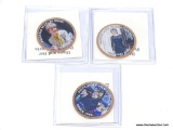 LOT OF (3) LADY DIANA BRITISH COINS.