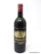 1977 CHATEAU PALMER MARGAUX MEDOC; THIS RED TABLE WINE TENDS TO BE DEEP RUBY IN COLOR, PERFUMED AND