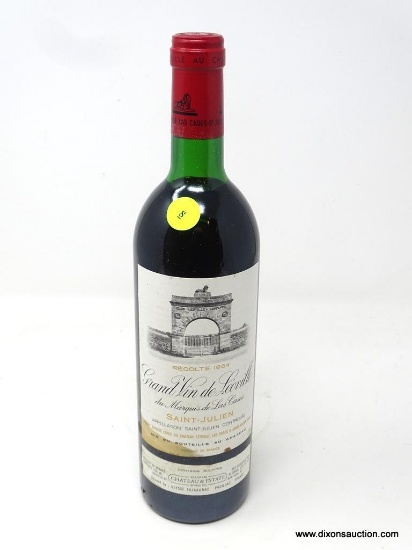 1984 GRAND VIN DE LEOVILLE DU MARQUIS DE LA CASES SAINT-JULIEN; THIS RED BORDEAUX WINE OFFERS