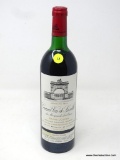 1984 GRAND VIN DE LEOVILLE DU MARQUIS DE LA CASES SAINT-JULIEN; THIS RED BORDEAUX WINE OFFERS