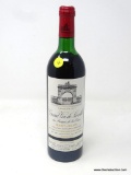 1984 GRAND VIN DE LEOVILLE DU MARQUIS DE LA CASES SAINT-JULIEN; THIS RED BORDEAUX WINE OFFERS