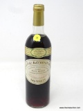 1982 CHATEAU RAYMOND-LAFON SAUTERNES; FULL BODIED WITH HIGH ACIDITY. COMES FROM THE BORDEAUX REGION