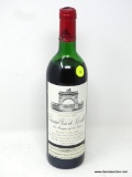 1984 GRAND VIN DE LEOVILLE DU MARQUIS DE LA CASES SAINT-JULIEN; THIS RED BORDEAUX WINE OFFERS