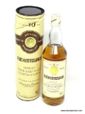 AUCHENTOSHAN SINGLE LOWLAND MALT SCOTCH WHISKY; THIS SINGLE, UNBLENDED MALT WHISKEY FROM