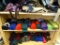 SHELF LOT OF ASSORTED POLO WRAPS; THIS LOT INCLUDES 30 POLO WRAPS OF ASSORTED COLORS.