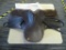 WINTEC 17 IN 500 WIDE LEATHER HORSE SADDLE; IS DARK BROWN IN COLOR. INCLUDES A SADDLE PAD.