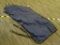 ACAVALLO TURNOUT BLANKET; IS BLUE AND BLACK IN COLOR AND MEASURES 78 IN. IS IN GOOD CONDITION!