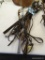LOT OF ASSORTED HORSE TACK; THIS 3 PIECE LOT INCLUDES: A NEW WITH TAGS, DARK BROWN, WINTEC FULL SIZE