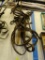 LOT OF ASSORTED HORSE TACK; THIS 3 PIECE LOT INCLUDES ONE FULL BRIDLE WITH BIT AND BRAIDED HARNESS,