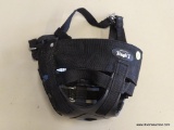 TOUGH 1 HORSE GRAZING MUZZLE; EASY BREATHE GRAZING MUZZLE WITH HALTER AND ORIGINAL TAG.