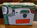 MULTI-FUNCTION TOOL KIT; RECHARGEABLE TOOL MASTER FEATURING A TWO AXIAL SWIVEL SPOTLIGHT, AN AMBER