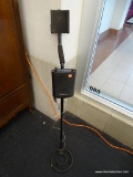 METAL DETECTOR; RADIOSHACK METAL DETECTOR WITH PADDED HANDLE.