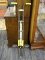 ARZONE TITAN POGO STICK; YELLOW BLACK AND GREY IN COLOR, MEASURES 41.5 IN TALL.