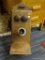ANTIQUE TELEPHONE; ANTIQUE OAK DOVETAIL CASE TELEPHONE WITH WORKING MECHANISMS. IS IN EXCELLENT