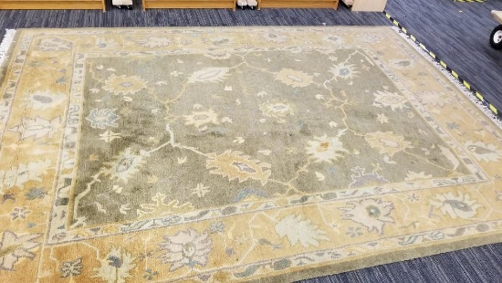 TUFENKIAN AREA RUG; TIBETAN CARPET, HAND KNOTTED IN THE UNIQUE TIBETAN LOOP-SENNEH STYLE, USING THE