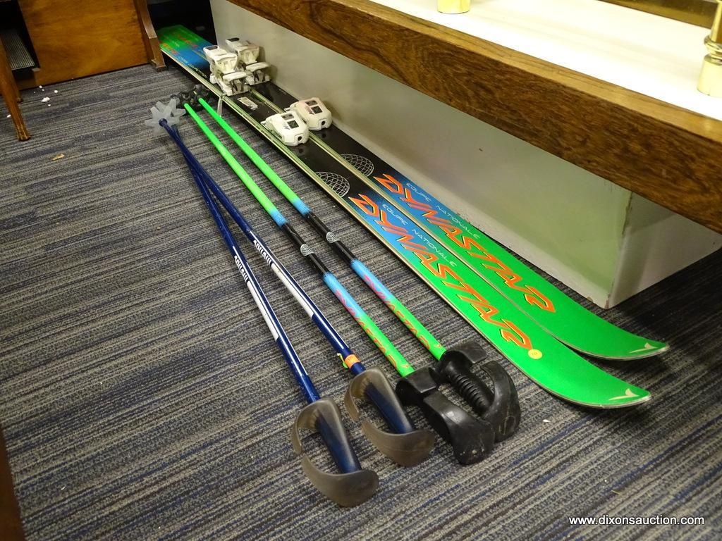 DYNASTAR "OMEGA" SKIS; COURSE CROSS COMPETITION SKIS WITH MATCHING SKI  POLES. CERAMIC, TORSION | Estate & Personal Property Personal Property |  Online Auctions | Proxibid