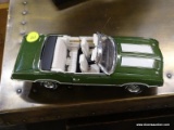 FRANKLIN MINT 1972 CUTLASS MODEL CAR; EMERALD GREEN 1972 442 OLDSMOBILE CUTLASS CONVERTIBLE W-90