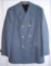 The Citadel Cadet Corps Heavy Overcoat with Gold South Carolina Buttons This size 38 Regular,