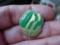 1980 GSA Girl Scout Green Enamel Membership Pin Girl Scouts of America membership pin. Made of brass