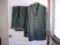 1956 Dated US Army XV Corps AG-44 Uniform Dress Green Coat & Trousers 38R Nice set of 1956 dated US