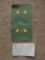 Original 1950s US Army Chemical Corps BOS Badges on OG Twill Cloth I bought an album full of