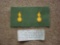 Original 1950s US Army Ordnance Corps BOS Badges on OG Twill Cloth I bought an album full of