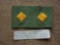 Original 1950s US Army Finance Corps BOS Badges on OG Twill Cloth I bought an album full of