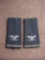 Pair of US Army Colonel Slide on AG Rank Marks for Officer's Uniform Shirt Pair of US Army Colonels