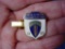 ms134 1965 US Army Europe Rifle & Pistol Championship Enamel Tie Bar Clip . Original 1965 US Army