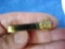 ms136 Gold Tone Metal US Navy Chief Petty Officer Emblem Man's Tie Bar Clip . Attractive USN Chief