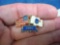 177 2006 National Police Week USA and Rose & Shield Flags Lapel Pin . Attractive 2006 National