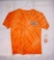 New w/ Tag THE HIDE OUT Child Care Center Shelton CT Orange Burst Tee Shirt Med NEW with TAG, THE