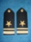Pair US Navy O-2 Lieutenant JG Junior Grade Line Officer's Shoulder Boards . Pair of US Navy O-2
