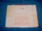 vm23# . Unused WWII Large Victory V-Mail Soldiers Letter Blank Form . Original WWII large blank