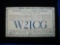 1935 Amateur HAM Radio QSL QSO Card W2ICG Fords New Jersey . Original 1935 Amateur Radio (HAM) QSL