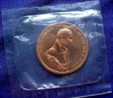 Copper President James Monroe Peace Friendship 1817 Medal in US MINT Package This is a solid copper