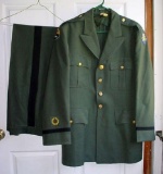 1956 Dated US Army 10th X Corps QM Wool Uniform Coat & Trousers Set United States Army Class A