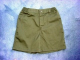 rh37 BSA Boy Scouts of America Forest Green Twill Uniform Shorts Size 14 Waist 27 USA MADE, where