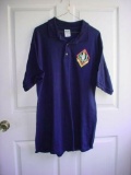US Air Force Academy Cadet Squadron 17 Stalag 17 Polo Shirt Size L Pre-owned US Air Force Academy