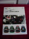 Denny Hamlin Hand Signed Autographed Fedex Racing Nascar #11 Promo 2007 2007 NASCAR NEXTEL Cup