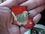 bc77 2007 West Monroe Bulldogs Cooperstown Youth Little League Dream Team Trading Pin This is a