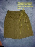 64 Regulation BSA Boy Scouts Forest Green Twill Uniform Shorts Size 14 Waist 27 USA MADE, where