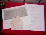 WWII Special Services AG & SF RS Trip Tickets to Purple Heart CIB named Soldier 3 original event