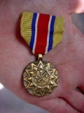 US National Guard Reserve Achievement Medal with Pin-Back Crimp Brooch US National Guard Reserve