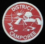 Boy Scout 1960s DISTRICT Camporee patch BSA Virginia Original 1960s era Boy Scouts of America