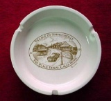 Village of Tobaccoville NC Doral Cigarette Ceramic Ashtray Nice glazed ceramic ashtray promoting RJ